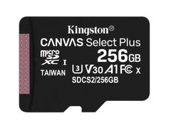 Card memorie microSDXC 256GB (+adaptor SD) KINGSTON Canvas Plus, universal