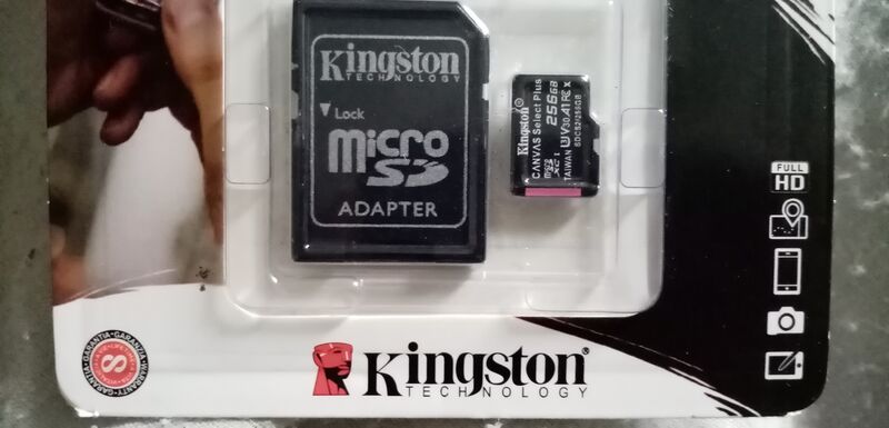 Card memorie microSDXC 256GB (+adaptor SD) KINGSTON Canvas Plus, universal