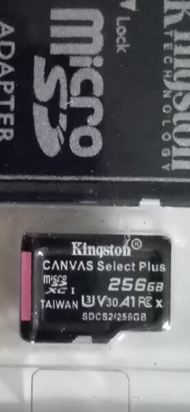 Card memorie microSDXC 256GB (+adaptor SD) KINGSTON Canvas Plus, universal
