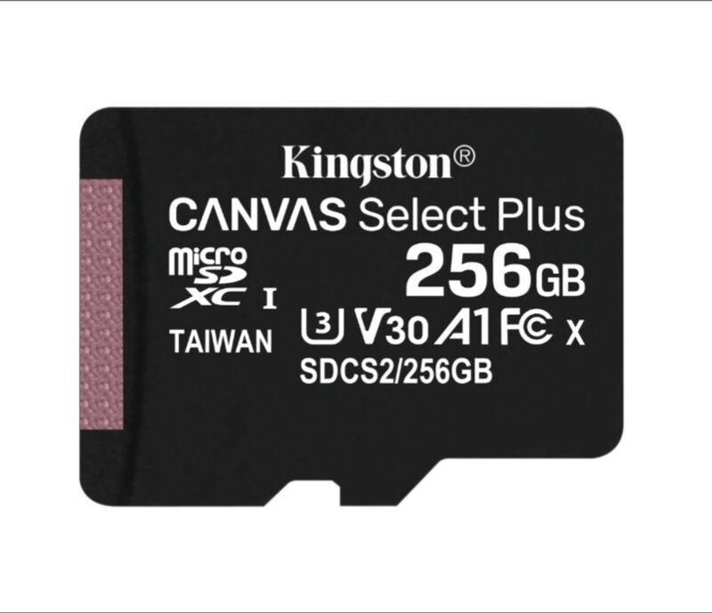 Card memorie microSDXC 256GB (+adaptor SD) KINGSTON Canvas Plus, universal